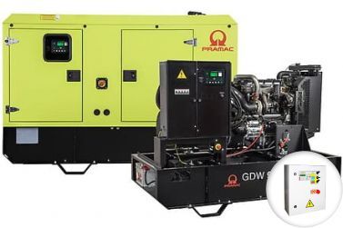 Дизельный генератор Pramac GDW90I с АВР