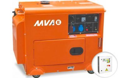 Дизельный генератор MVAE ДГ 3500К в кожухе с АВР