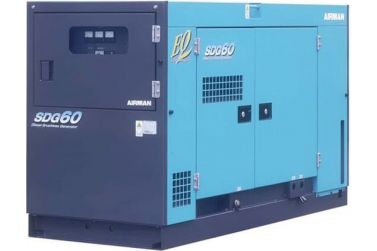 Дизельный генератор Airman SDG60S в кожухе