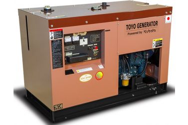 Дизельный генератор Toyo TKV-27TPC в кожухе