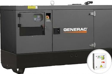 Дизельный генератор Generac PME45S в кожухе с АВР