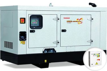 Дизельный генератор Yanmar YH 440 DTLS-5B в кожухе с АВР