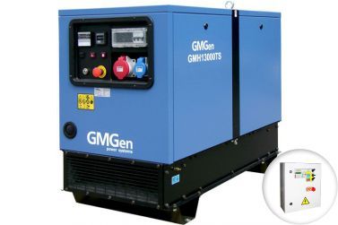 Бензиновый генератор GMGen GMH13000TS в кожухе с АВР