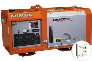 Дизельный генератор Kubota GL 6000 в кожухе с АВР