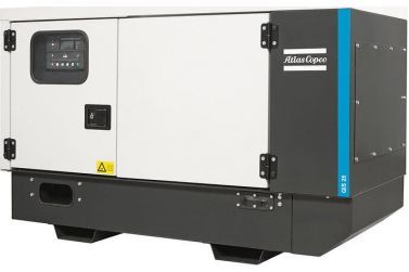Дизельный генератор Atlas Copco QIS 25 230V в кожухе
