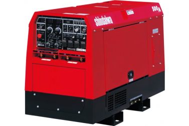Сварочный дизельный генератор Shindaiwa DGW 500 DM в кожухе