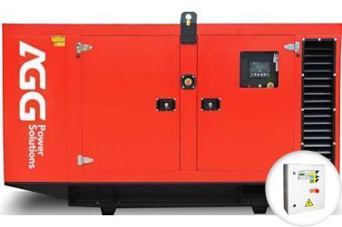 Дизельный генератор AGG C700D5 в кожухе с АВР