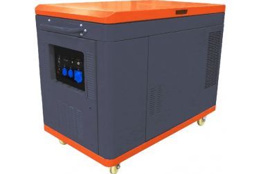 Бензиновый генератор Zongshen QB 12000 E в кожухе