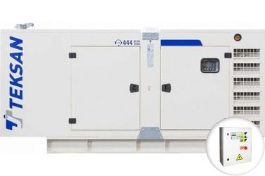 Дизельный генератор Teksan TJ150PE в кожухе с АВР