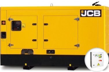 Дизельный генератор JCB G175QX в кожухе с АВР