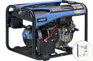 Дизельный генератор KOHLER-SDMO DIESEL 6000 A XL С5 с АВР