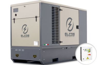 Дизельный генератор ELCOS GE.DZ.066/060.SS в кожухе с АВР
