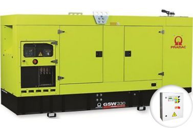 Дизельный генератор Pramac GSW330I в кожухе с АВР