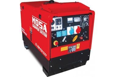 Сварочный дизельный генератор Mosa CS 350 KSX CC/CV в кожухе