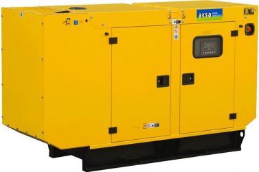 Дизельный генератор Aksa APD 55 A в кожухе
