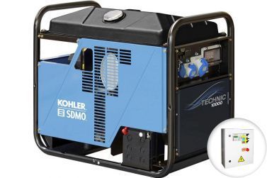 Бензиновый генератор KOHLER-SDMO Technic 10000 A C5 с АВР