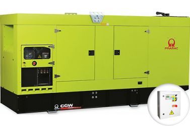 Газовый генератор Pramac GGW130G в кожухе с АВР