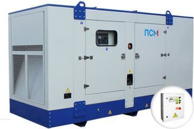 Дизельный генератор ПСМ ADV-550 в кожухе с АВР