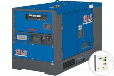 Дизельный генератор Denyo TLG-13LSY в кожухе с АВР