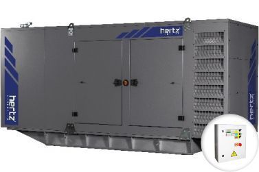 Дизельный генератор Hertz HG 631 DC в кожухе с АВР