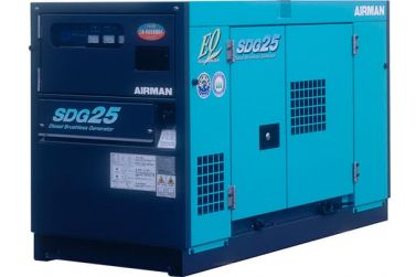 Дизельный генератор Airman SDG25S в кожухе