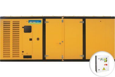 Дизельный генератор Aksa AC 1250 в кожухе с АВР