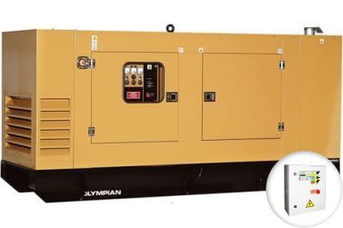 Дизельный генератор Caterpillar GEH275 в кожухе с АВР