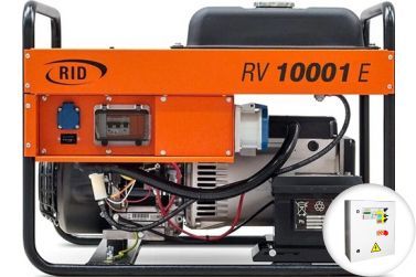 Бензиновый генератор RID RV 10001 E с АВР