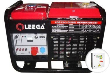 Дизельный генератор Амперос LDG 12E с АВР