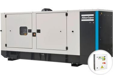 Дизельный генератор Atlas Copco QIS 700 в кожухе с АВР