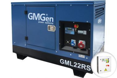 Дизельный генератор GMGen GML22RS в кожухе с АВР