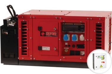 Бензиновый генератор EUROPOWER EPS 6000 E в кожухе с АВР