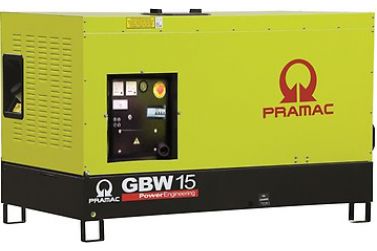 Дизельный генератор Pramac GBW15P в кожухе