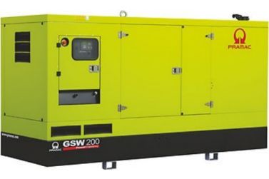 Дизельный генератор Pramac GSW200P в кожухе