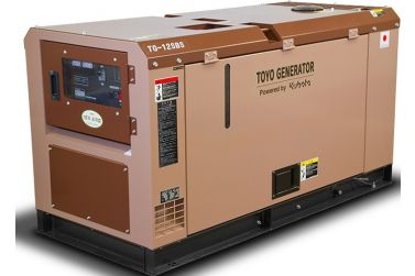 Дизельный генератор Toyo TG-12SBS в кожухе