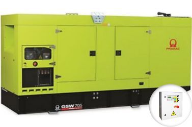 Дизельный генератор Pramac GSW705DO в кожухе с АВР