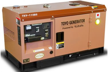 Дизельный генератор Toyo TKV-11SBS в кожухе
