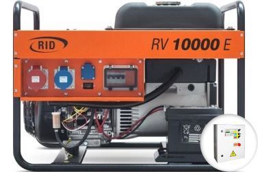 Бензиновый генератор RID RV 10000 E с АВР