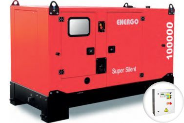 Дизельный генератор Energo EDF 100/400 IV S в кожухе с АВР
