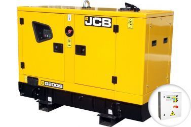 Дизельный генератор JCB G20QS в кожухе с АВР