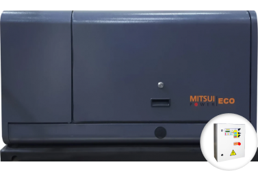 Газовый генератор Mitsui Power Eco GM 12000 в кожухе с АВР