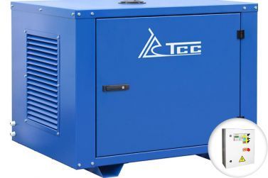 Бензиновый генератор ТСС SGG 5000EHNA в капоте с АВР