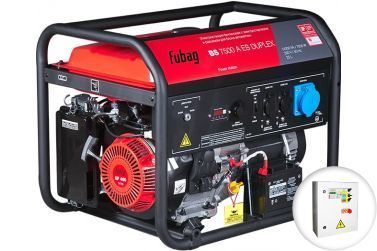 Бензиновый генератор Fubag BS 7500 A ES Duplex с АВР
