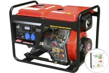 Дизельный генератор Амперос LDG 6500CLE с АВР