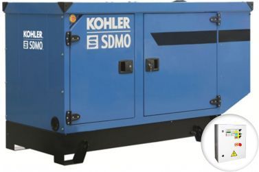 Дизельный генератор KOHLER-SDMO K66 в кожухе с АВР