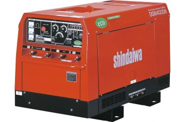 Сварочный дизельный генератор Shindaiwa DGW 400 DMK в кожухе
