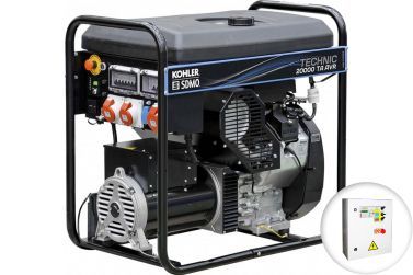 Бензиновый генератор KOHLER-SDMO Technic 20000 TA AVR EXPORT с АВР
