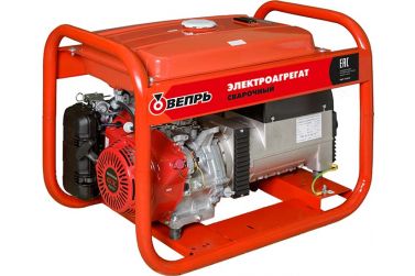Сварочный бензиновый генератор Вепрь АСПБВ 220-6,5/3,5-Т400/230 ВХ-БГ