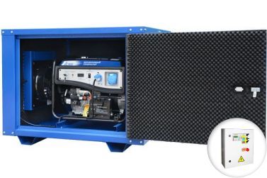 Дизельный генератор ТСС SDG 11000EHA в капоте с АВР