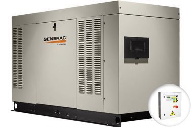 Газовый генератор Generac RG 027 в кожухе с АВР